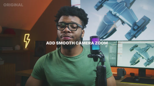 Cinematic Zooms + Natural Camera Shake — Fully controllable with zero keyframes